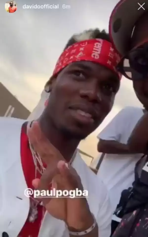 Davido Having Fun With Paul Pogba In Dubai (Photos)